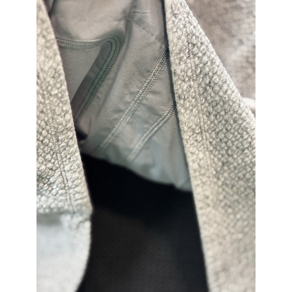 Lululemon Men’s L Textured Fleece Pullover Hoodie Gray Black Speckled - Picture 15 of 16